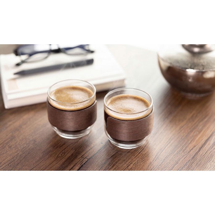 Kaffeegläser-Set BOGOTA SET - holz-906