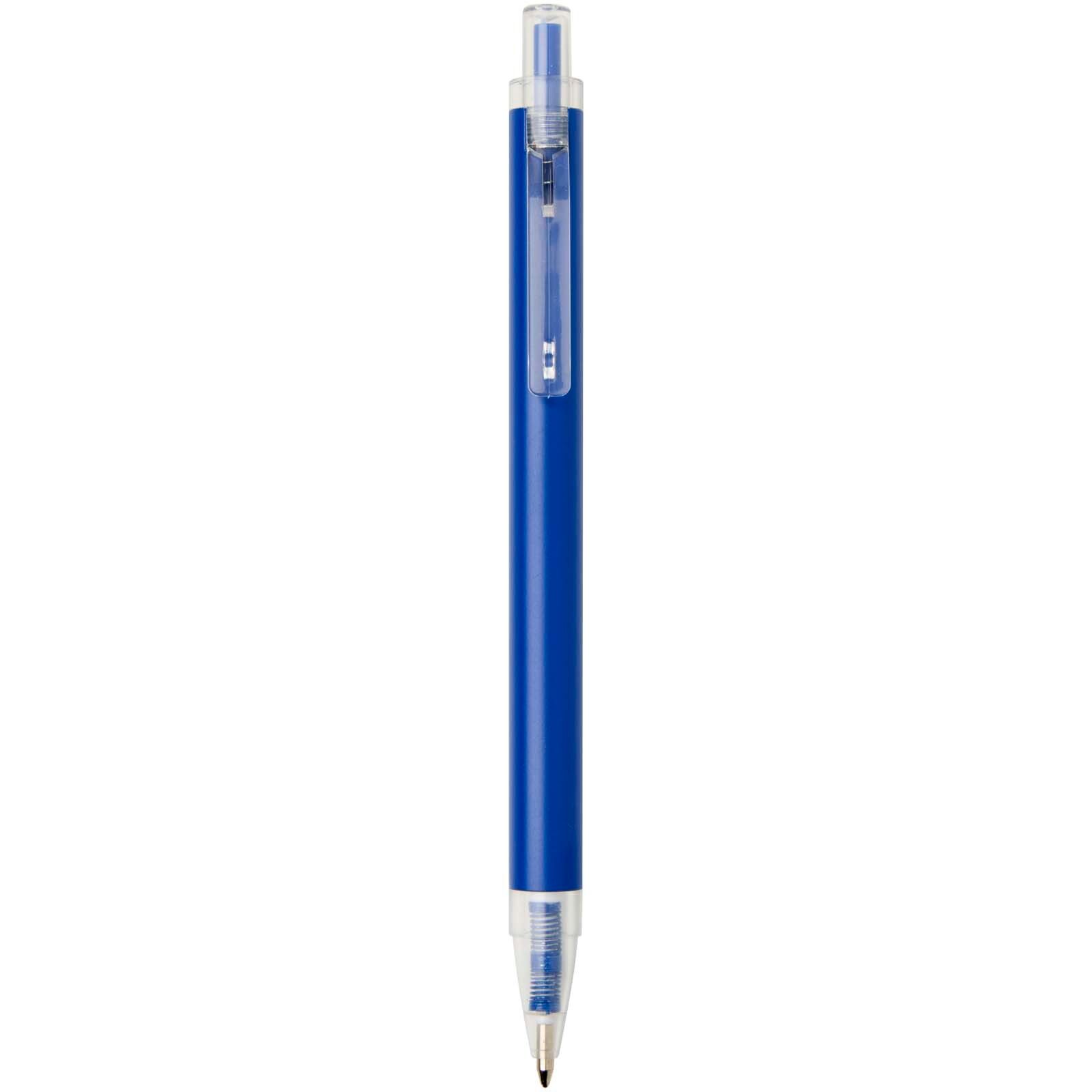 Spectrum Kugelschreiber aus recyceltem Aluminium blaue Tinte - royalblau-678