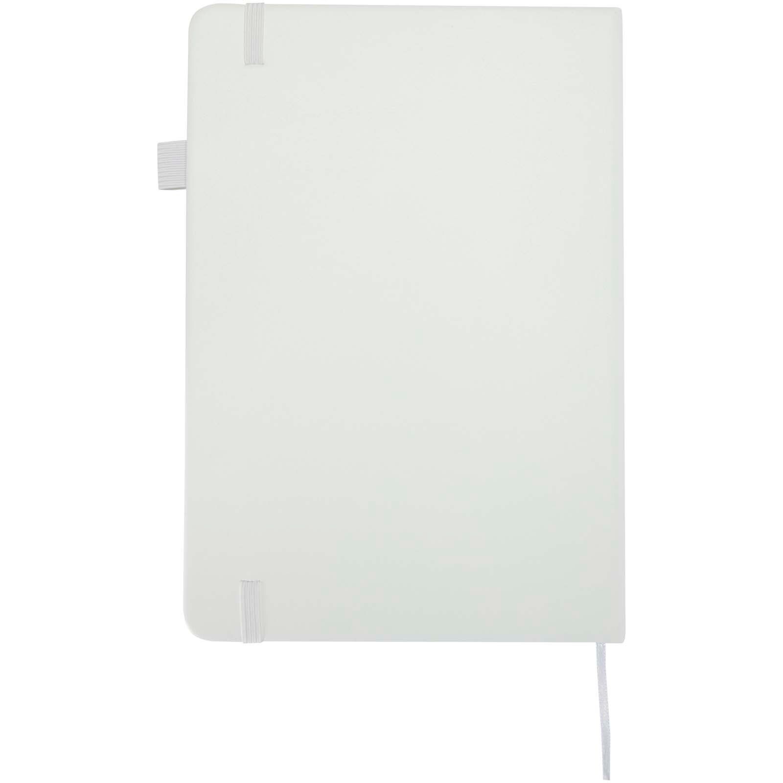 Liss A5 Hardcover Notizbuch aus recyceltem Kunststoff - weiss-520