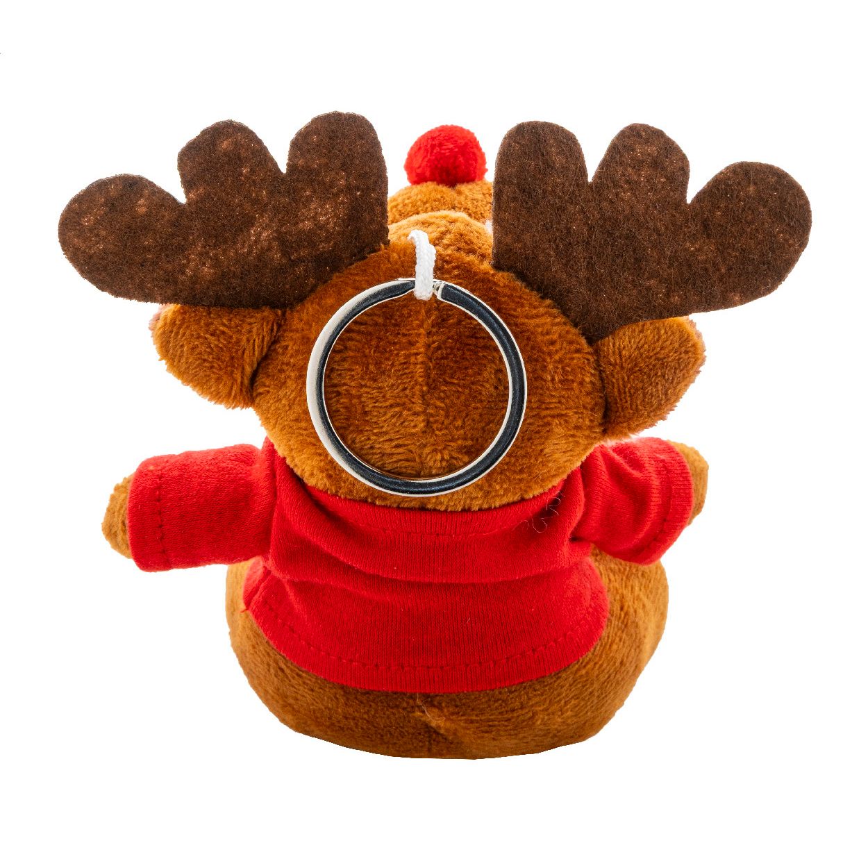 Julren Plüsch-Weihnachtsrentier-Schlüsselanhänger - mehrfarbig-255
