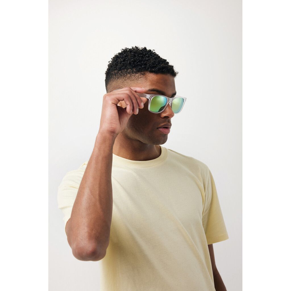 Gleam Sonnenbrille aus RCS rec. PC mit verspiegelten Gläsern - weiß-612