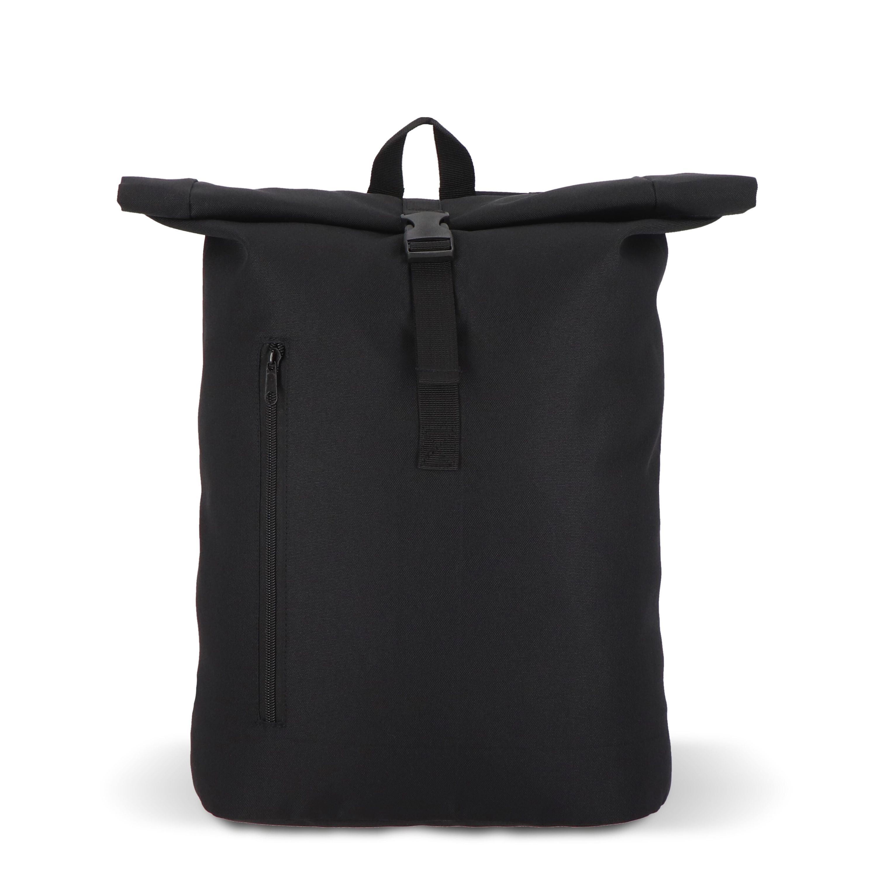 R-PET 600D Rolltop-Rucksack 20L - schwarz-580