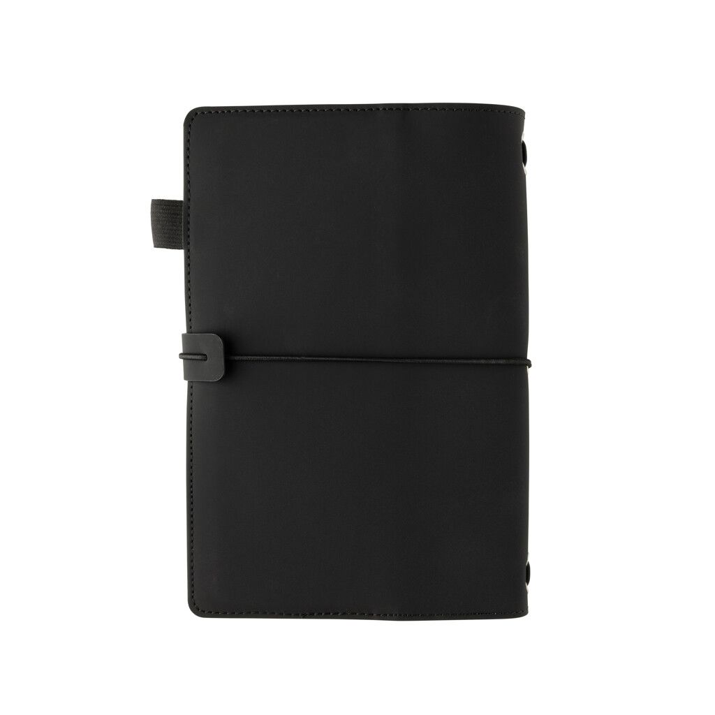 Daily Notes Binder 3-in-1 PU-Notizbuch zum Nachfüllen - schwarz-689