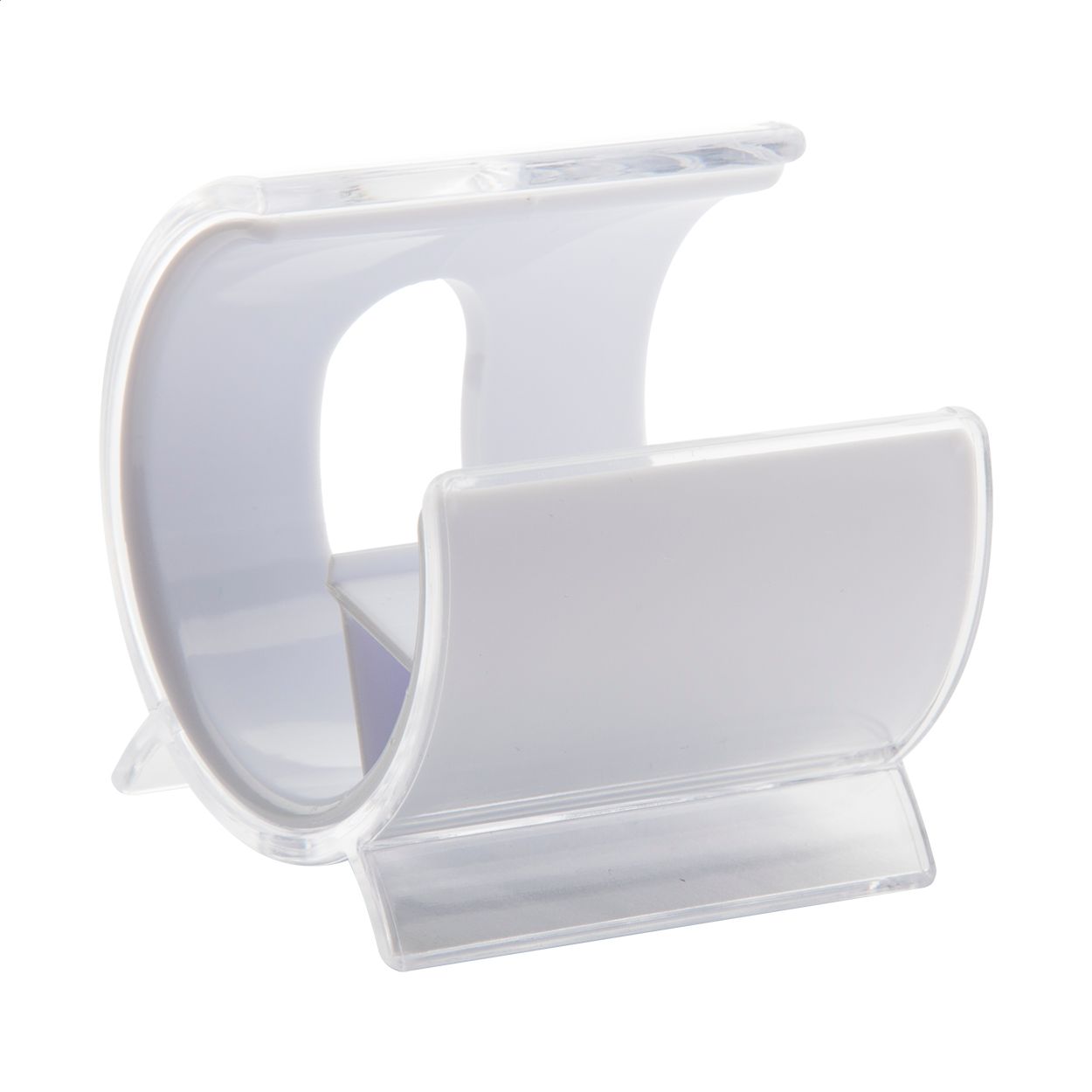 Handyhalter Barry - weiß - transparent-831