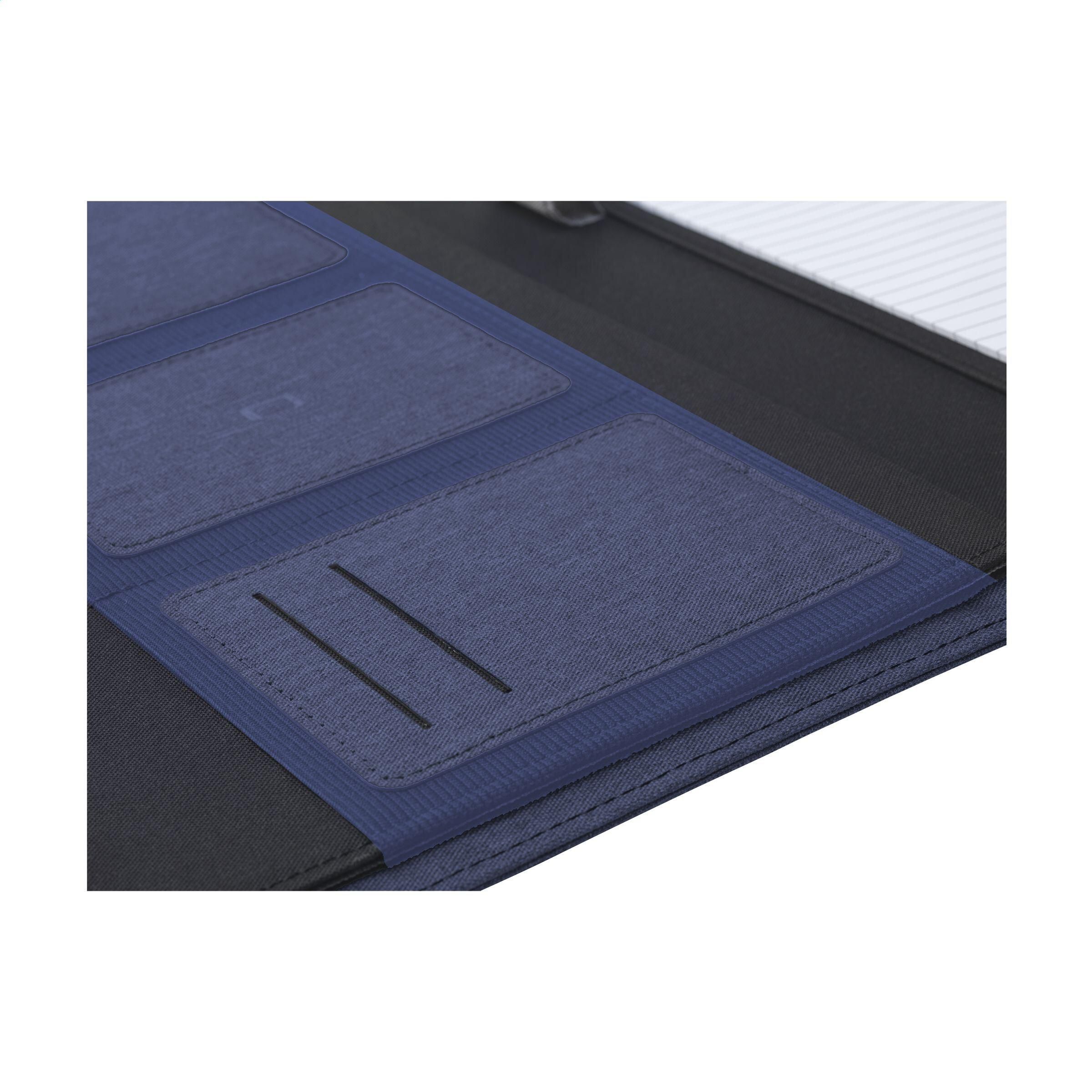 Quest Portfolio RCS RPET A4 Dokumentenmappe - blau-507