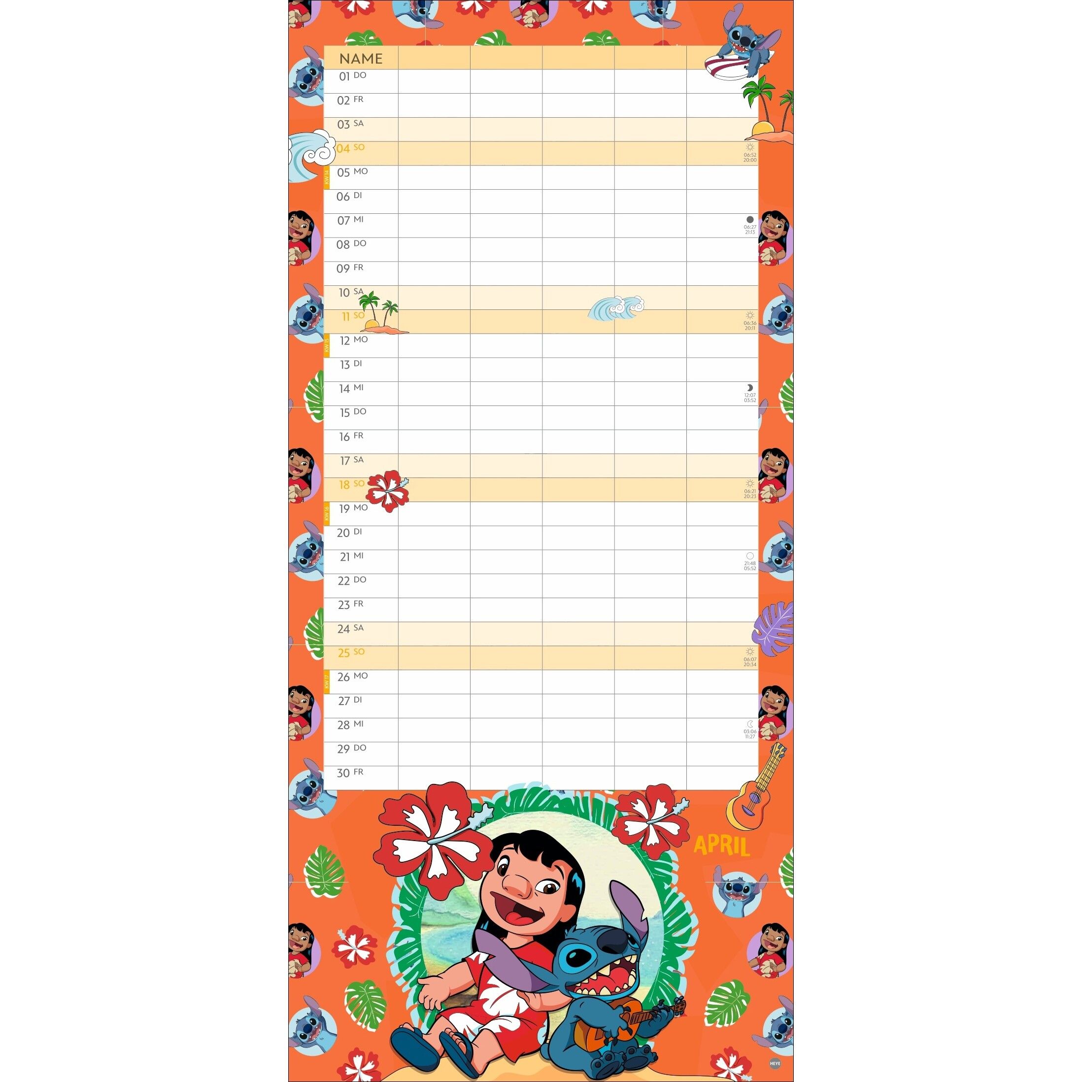 Stitch Familienplaner-738
