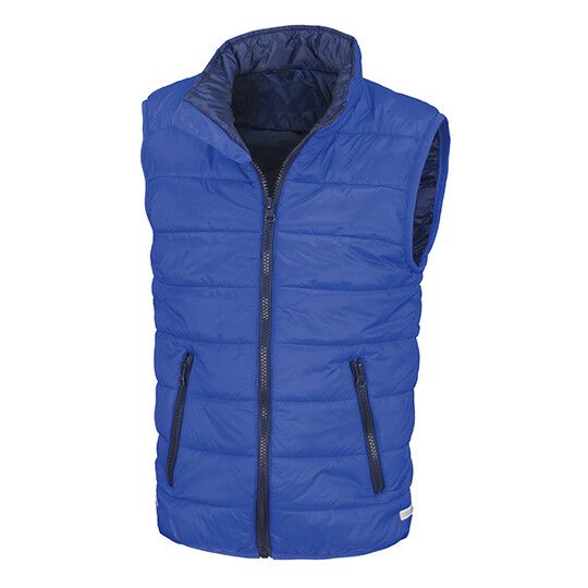 Youth Soft Padded Bodywarmer - royal - navy-199