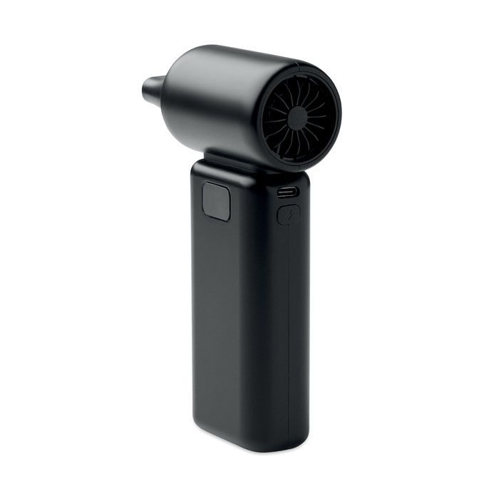 Tragbarer Turbo-Ventilator TECHMATE BAMBOO - schwarz-731