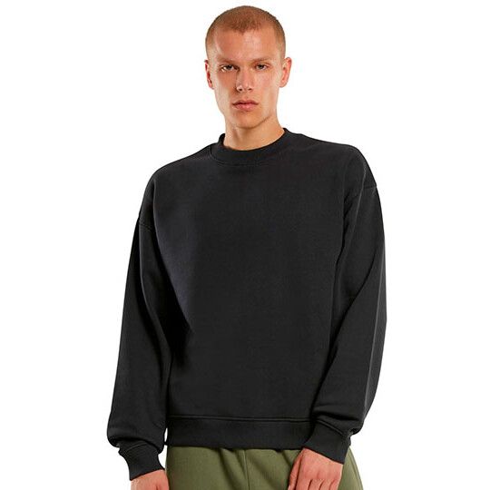 Oversized Crewneck - black-687