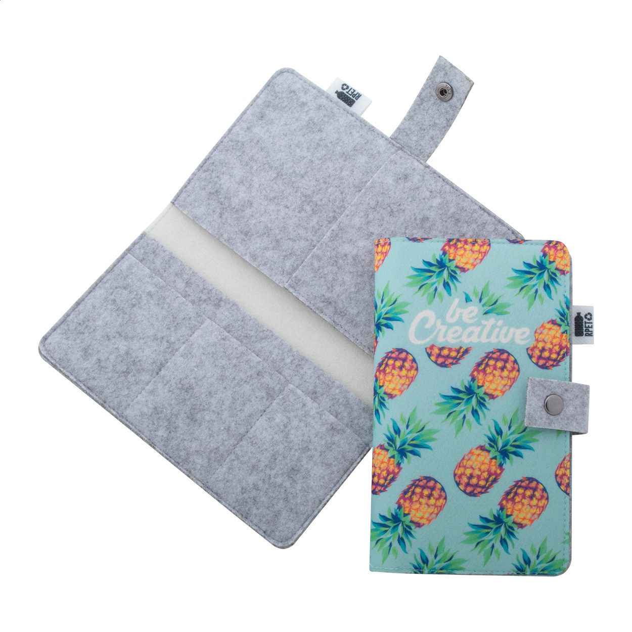 CreaFelt Journey Individueller RPET Reiseorganizer - weiß - grau-662