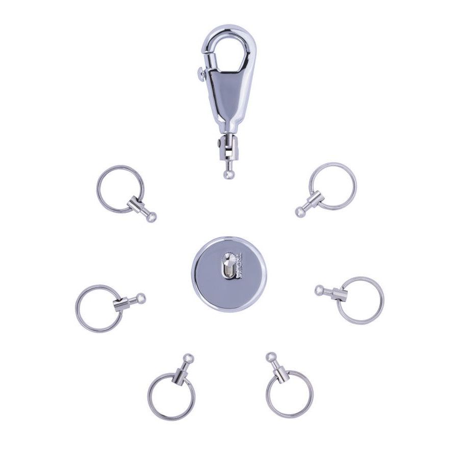 Troika Schlüsselanhänger PATENT - silber-279