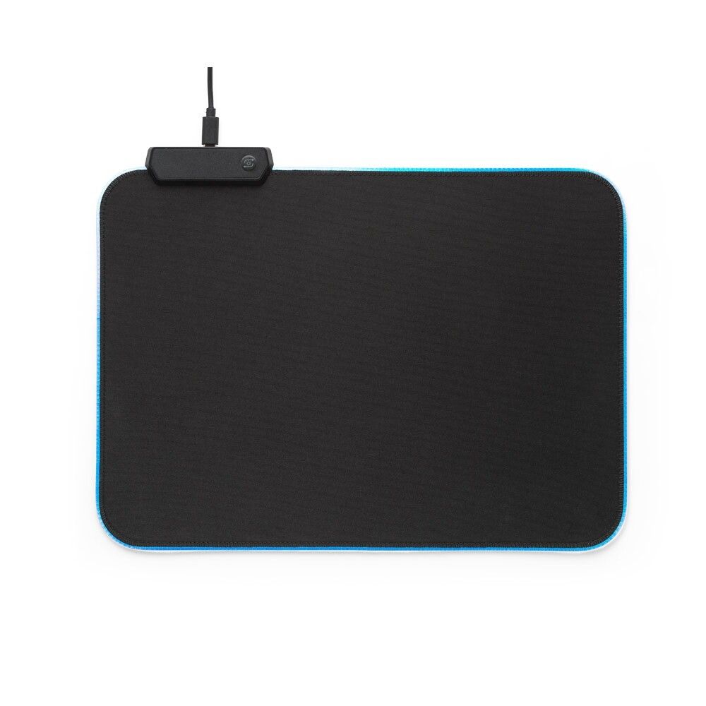 THORNE MOUSEPAD RGB Gaming-Mauspad mit RGB-LED-Leuchten aus Polyester - schwarz-395