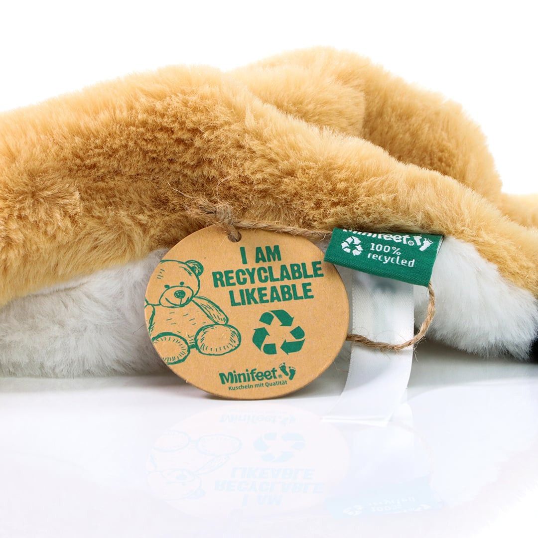 MiniFeet® Hundespielzeug RecycelFuchs - beige-78