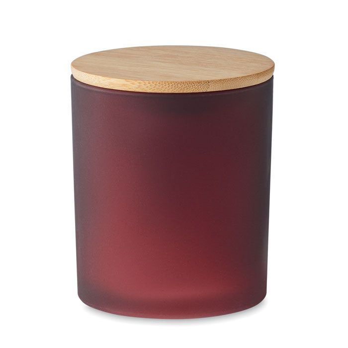 Kerze im Glas 280 g KEOPS LARGE - bordeaux-609