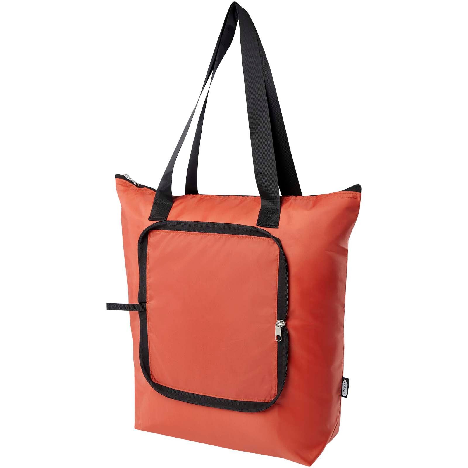 EcoFold faltbare RPET Kühltasche 15 L - ziegelstein-278
