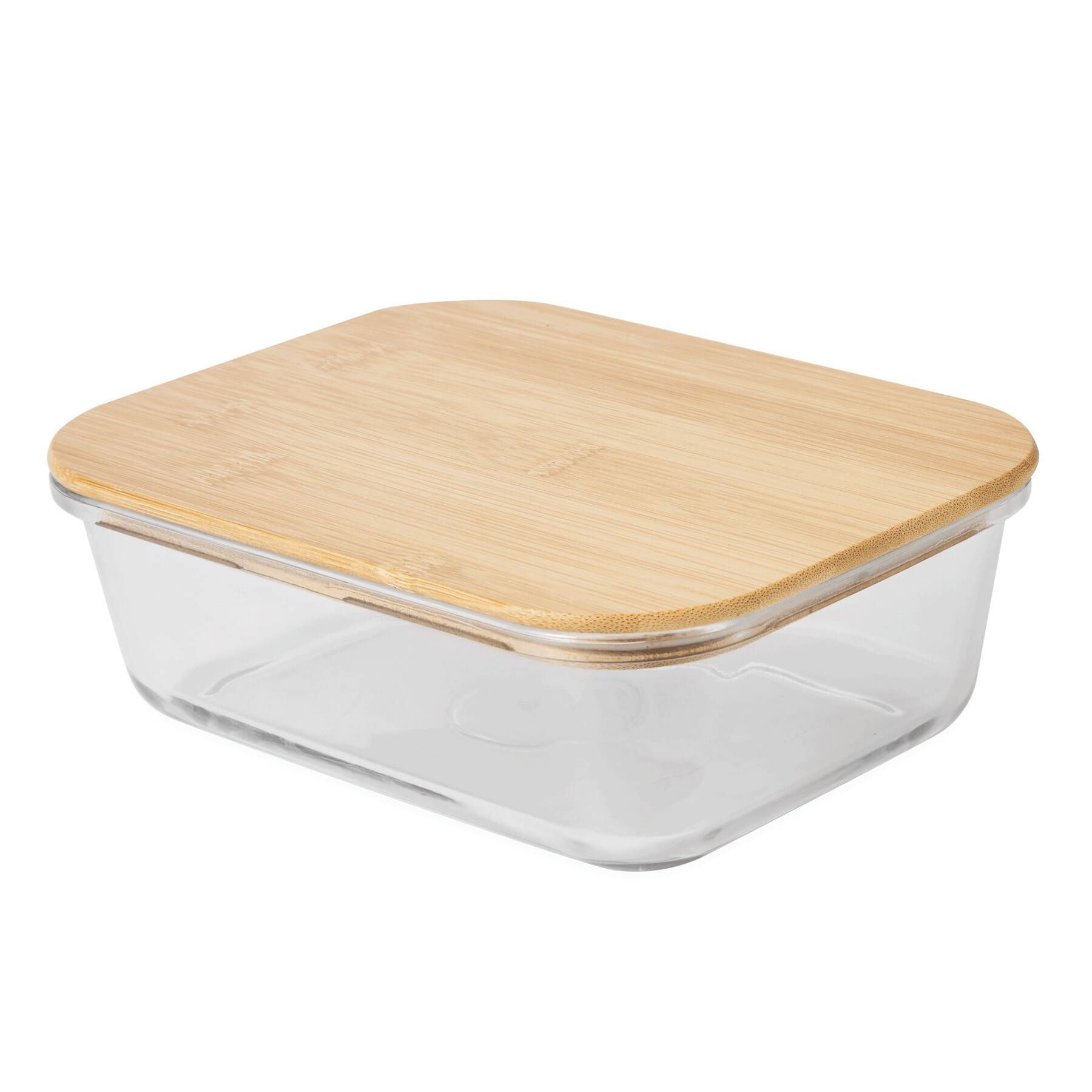 Lunchbox ROSILI L, Füllmenge ca. 1.060 ml - braun - transparent-44