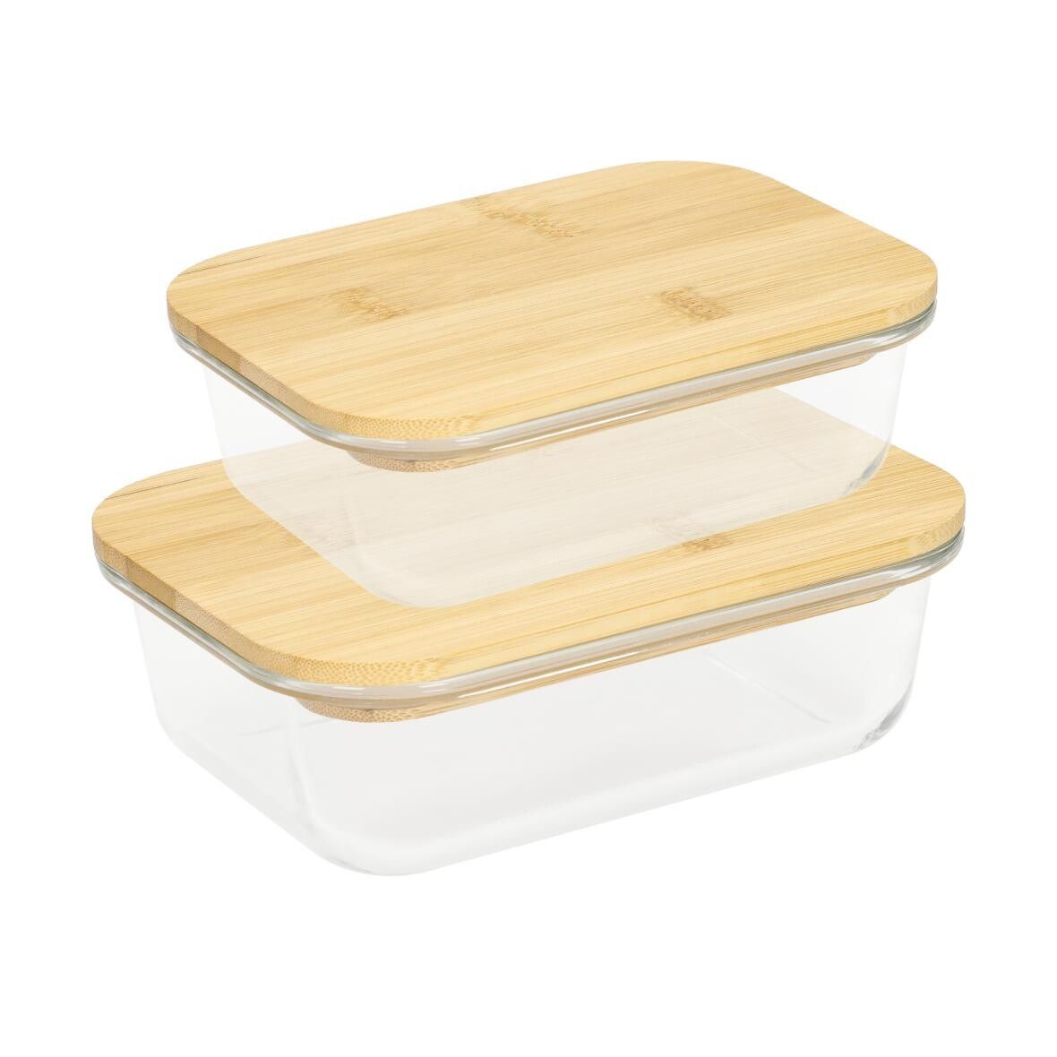 Glasbox Balance 19,5x14,5x6 cm - transparent - braun-8