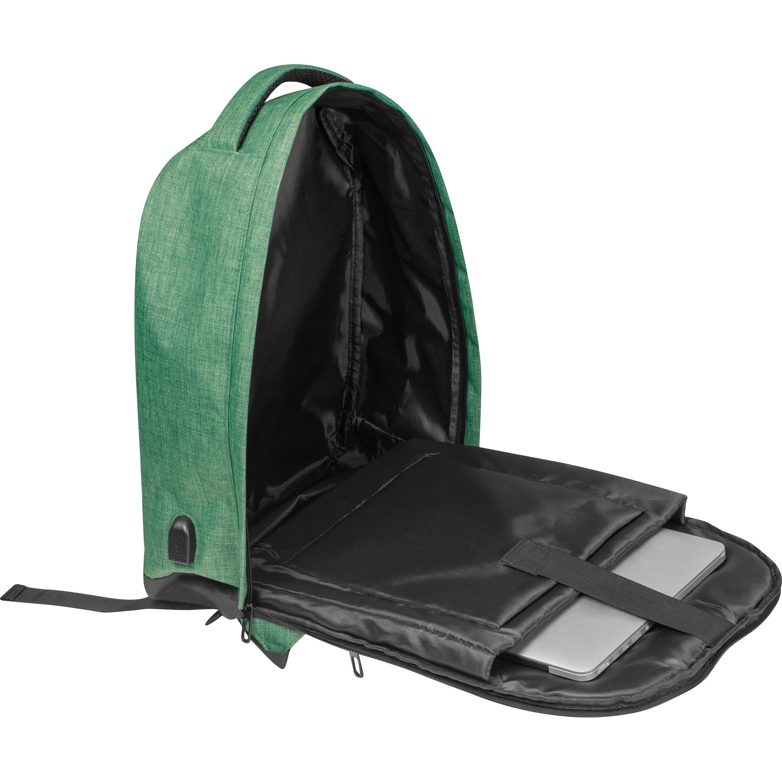 Rucksack aus Polyester - grün-706