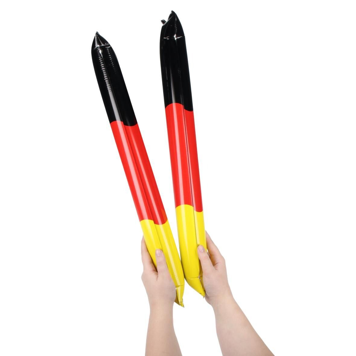 Klopfschlauch-Sticks, selbstaufblasend Deutschland - Deutschland-Farben-752