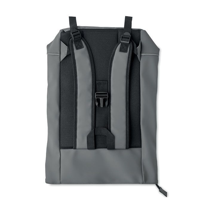15" Rolltop-Laptop-Rucksack LAPTOSA - steingrau-340