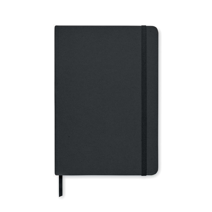 DIN A5 Notizbuch Karton STEIN - schwarz-754