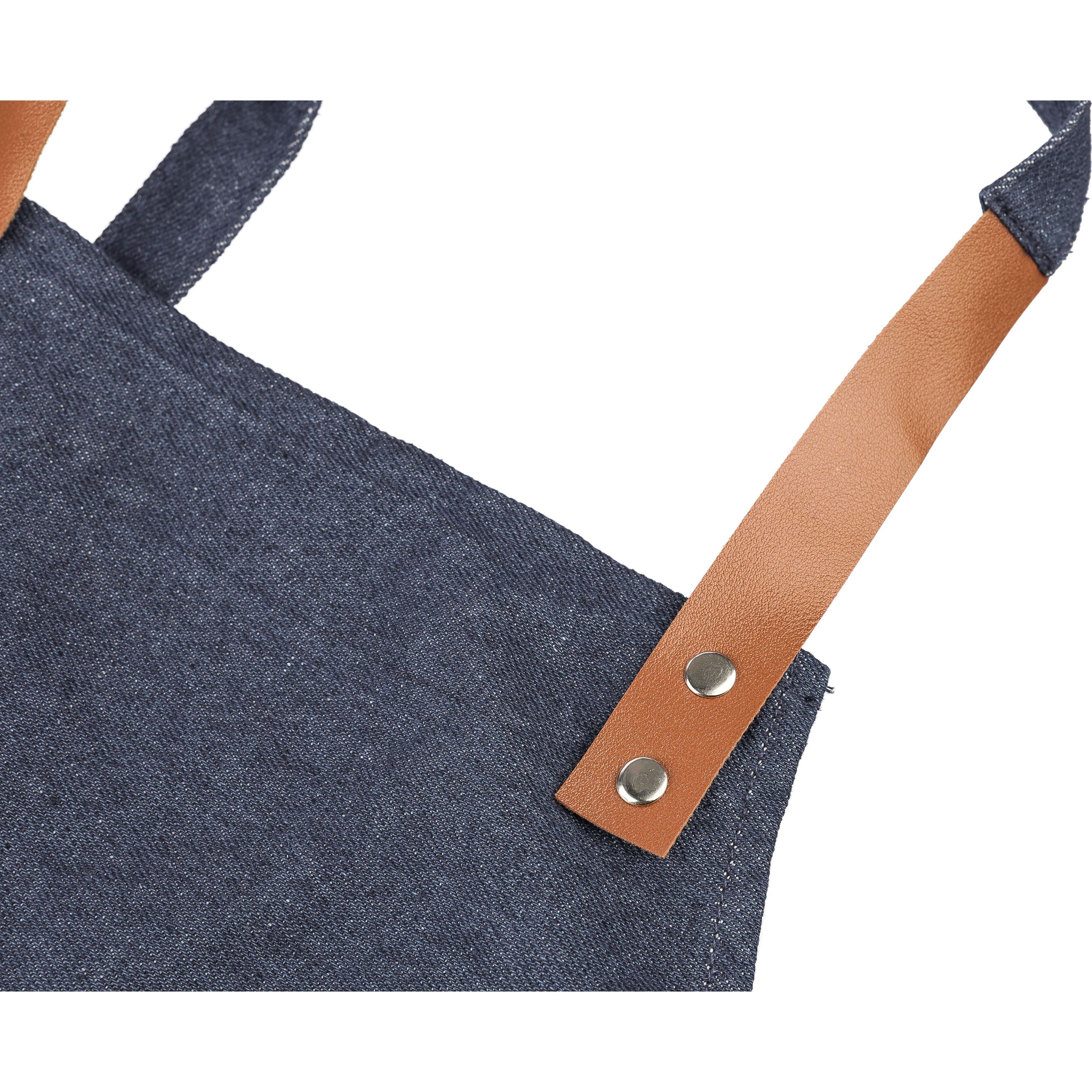 Schürze aus Denim (280 g/m2) Greg - blau-334