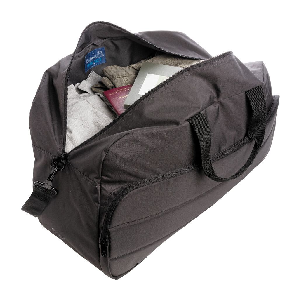 Impact AWARE™ RPET Wochenendtasche - schwarz-411