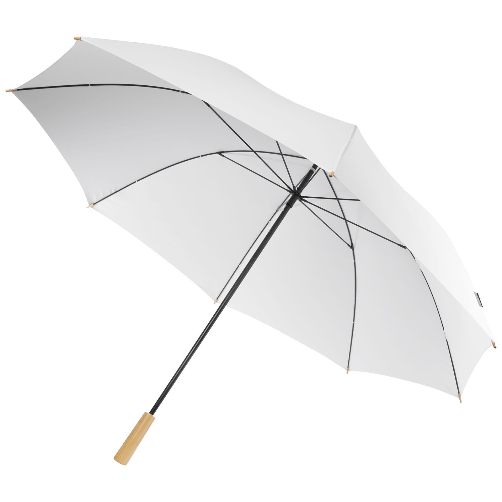 Romee 30'' windbeständiger Golfschirm aus recyceltem PET - weiss-650