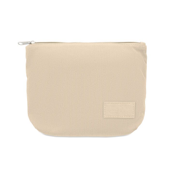 Kosmetiktasche Kord-Polyester CORDY T - beige-594