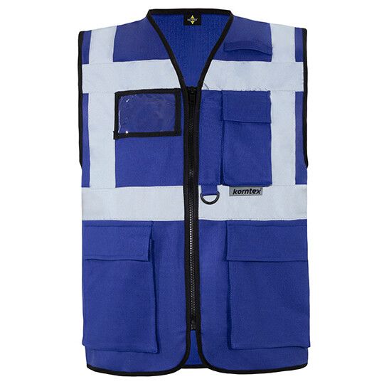 Executive Multifunctional Safety Vest Berlin - royal blue-430