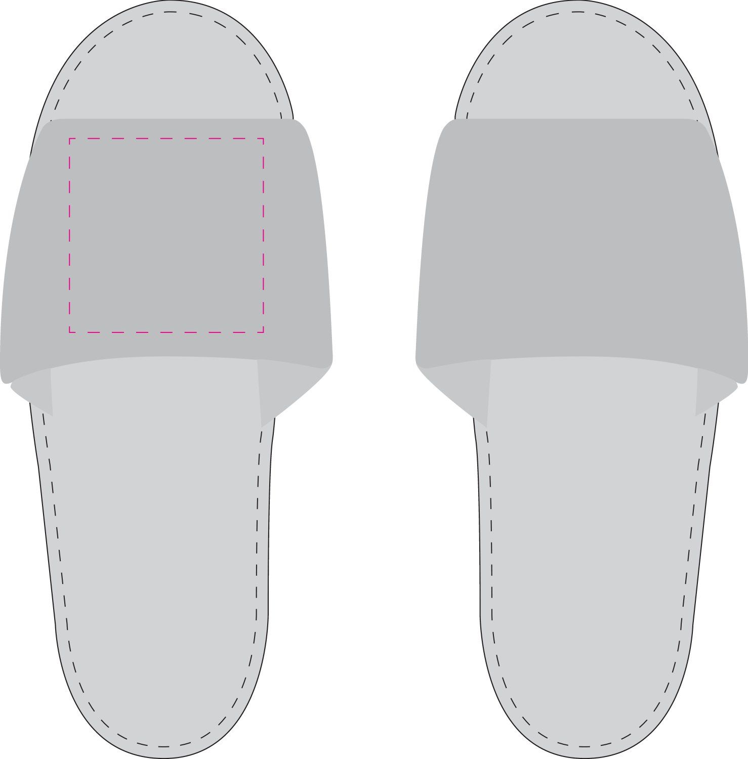 Veredelungsposition linker Schuh oben