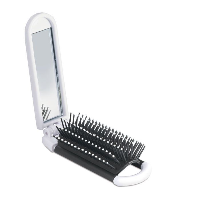 Haarbürste mit Spiegel ALWAYS - weiß-829