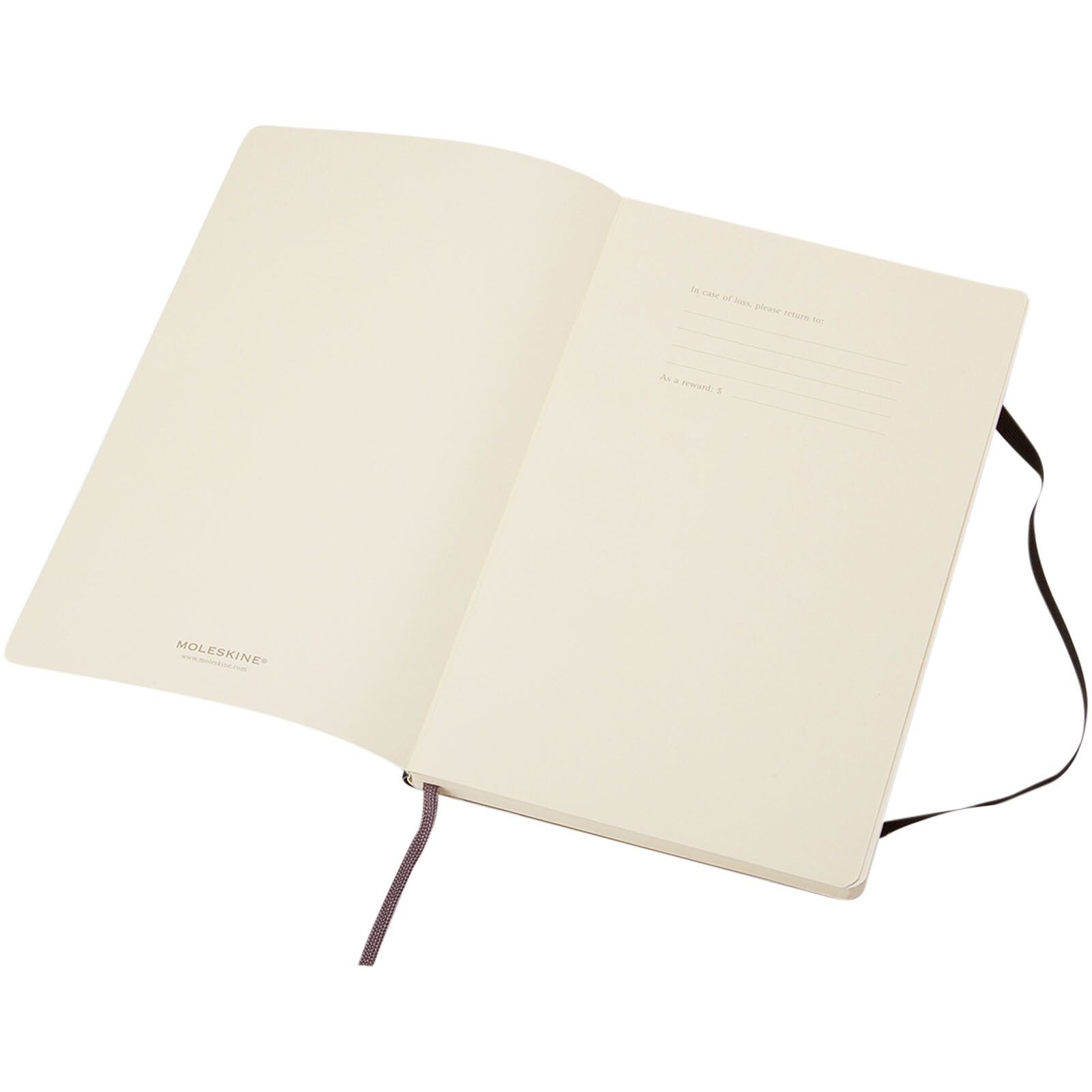 Classic Softcover Notizbuch Taschenformat – blanko - schwarz-934