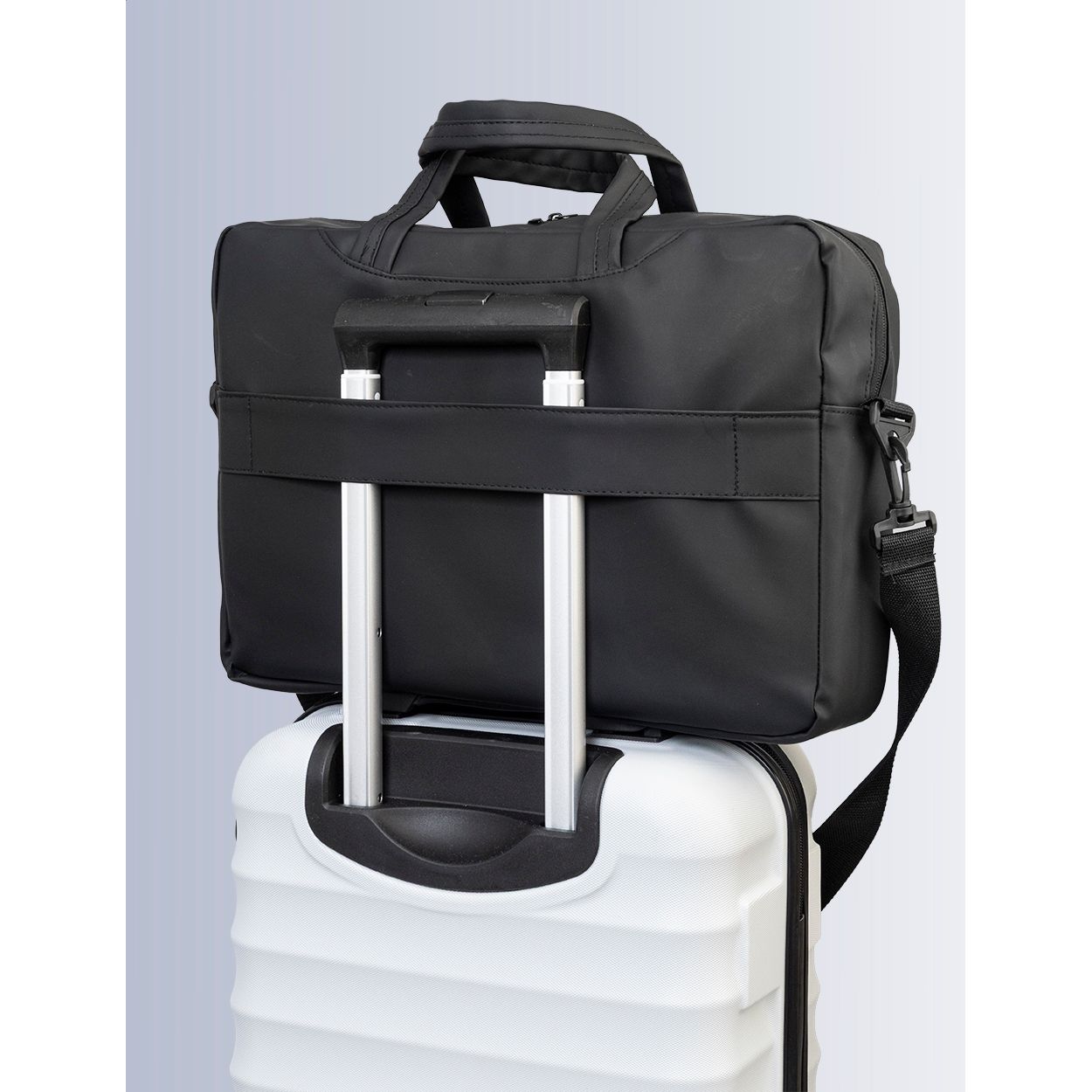Duppler Document laptop bag, RPU - schwarz-782