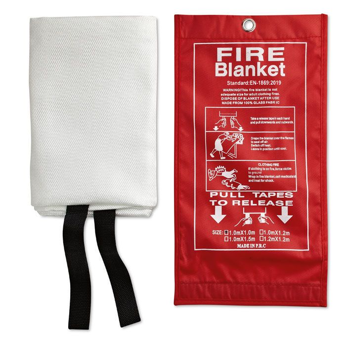 Feuer-Löschdecke 100x95cm BLAKE - rot-38