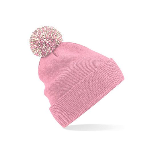 Snowstar® Beanie - dusky pink - off white-104