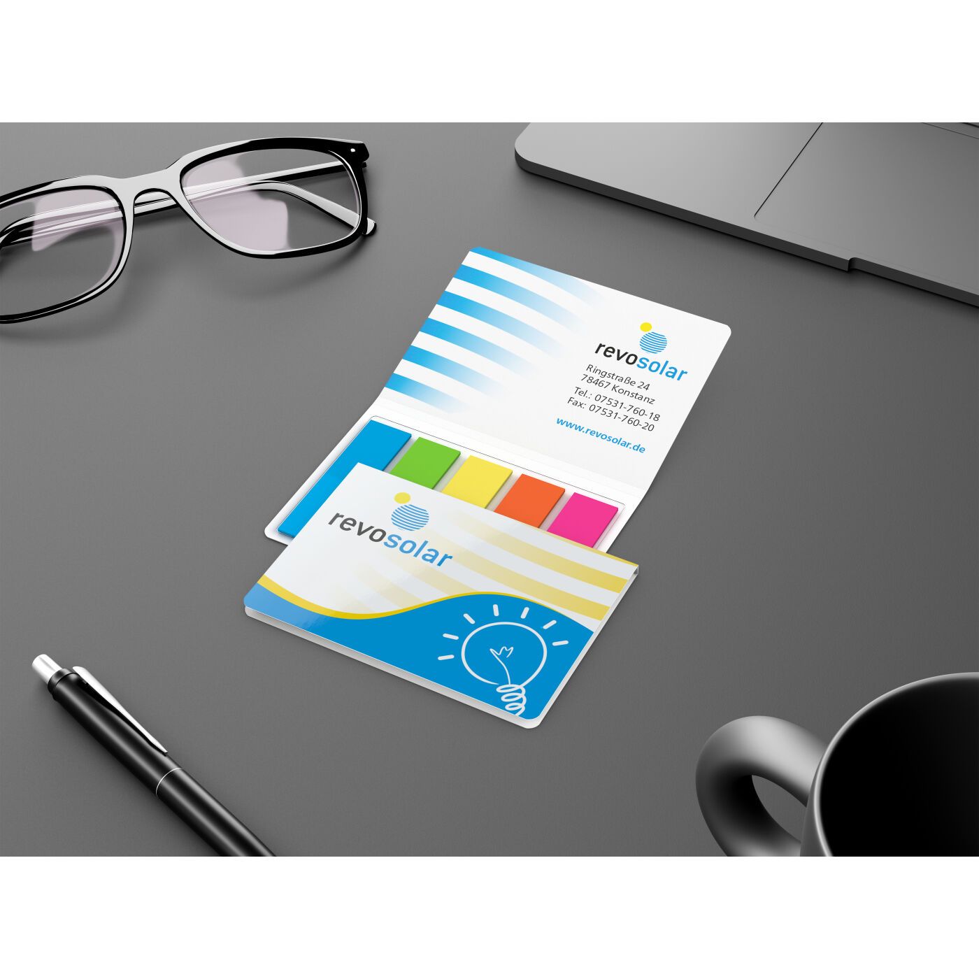 Haftmarker-Set Memo-Card, Filmmarker, matt-6