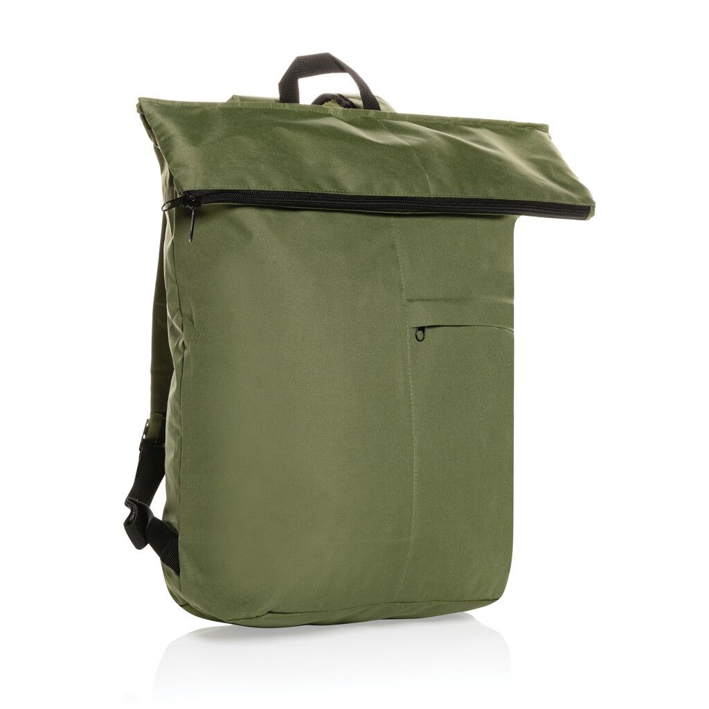 Dillon AWARE™ RPET faltbarer Lightweight-Rucksack - grün-548