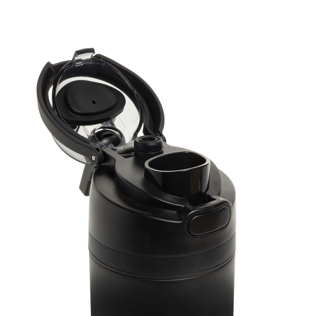 Omni Sip verschließbare Flasche aus RCS-reSteel, 720ml - schwarz-111