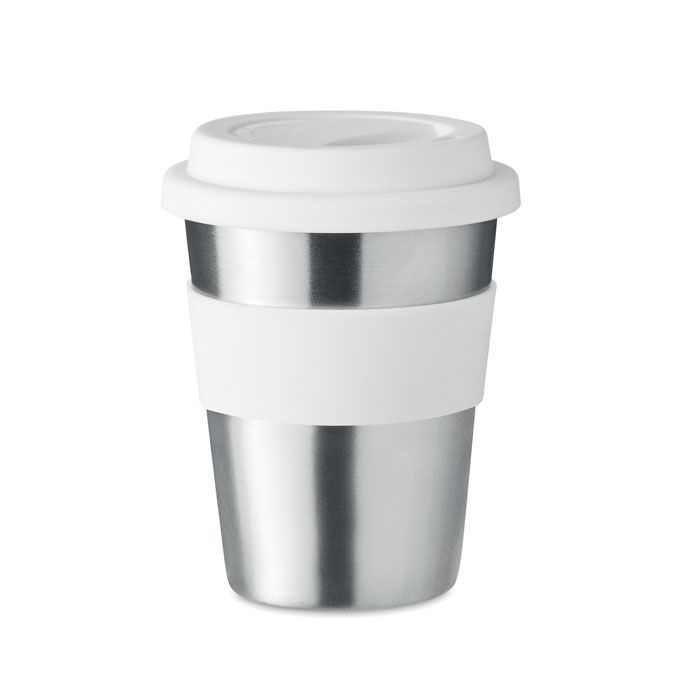 Trinkbecher Edelstahl 350ml IRMUG - weiß-248