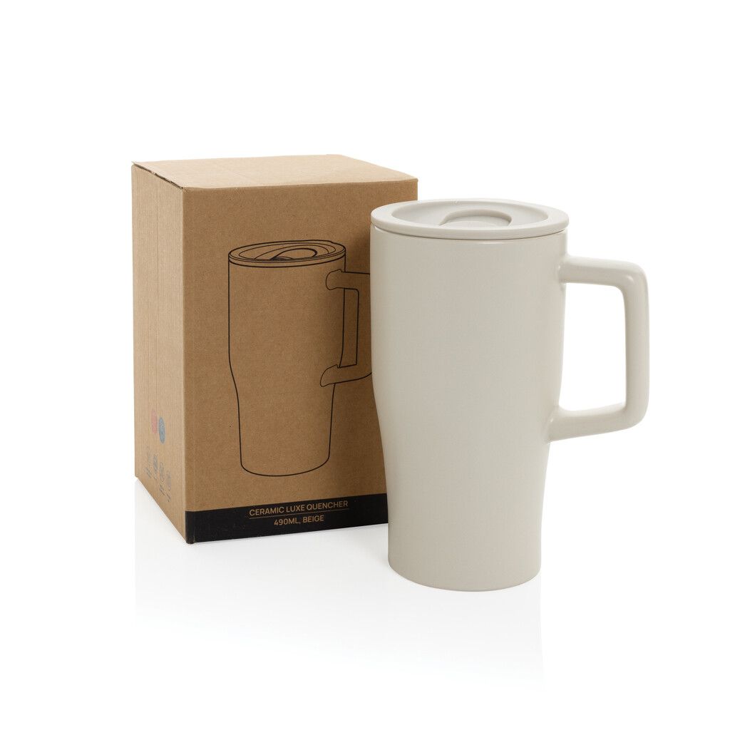 Keramik Luxe Quencher 490ml - warm brown-499