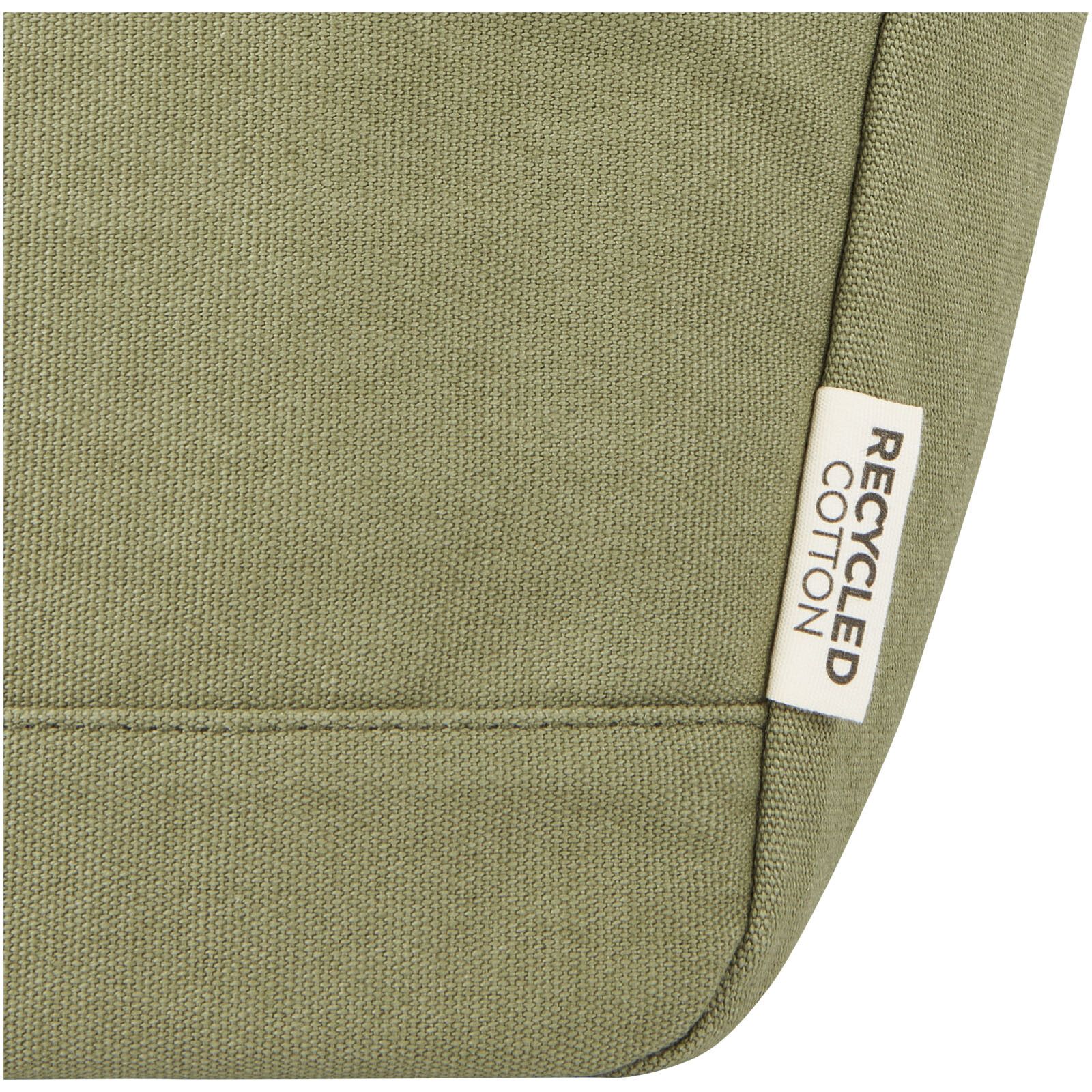 Joey GRS-recycelte Canvas Lunch Kühltasche 6 L für 9 Dosen - olive-456
