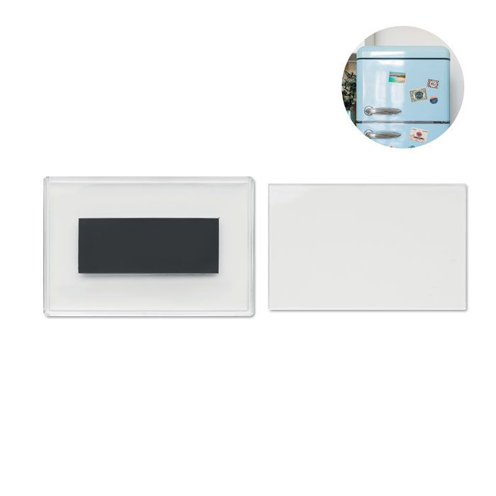 Acryl-Fotomagnet rechteckig MAGME - transparent-810
