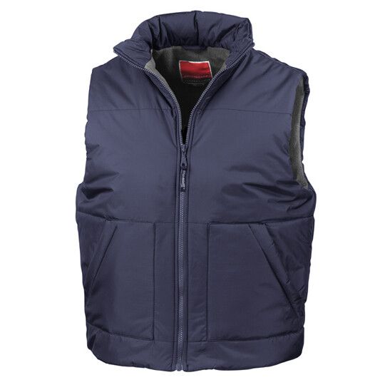 Fleeced Lined Bodywarmer - navy-60