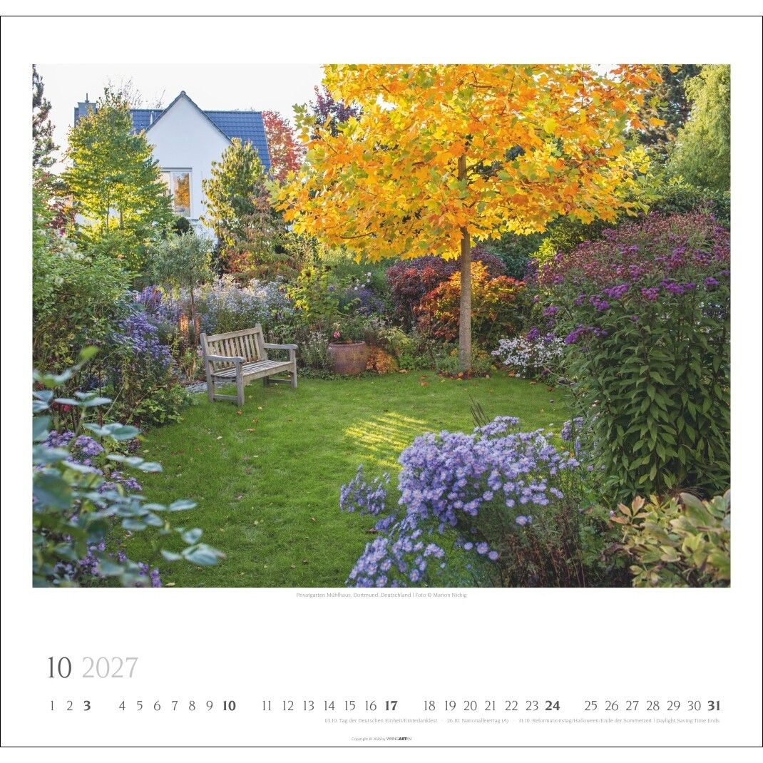 Gartenträume - Blumen & Garten  Kalender-505