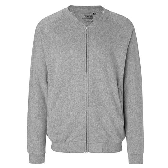 Unisex Jacket With Zip - sport grey-743