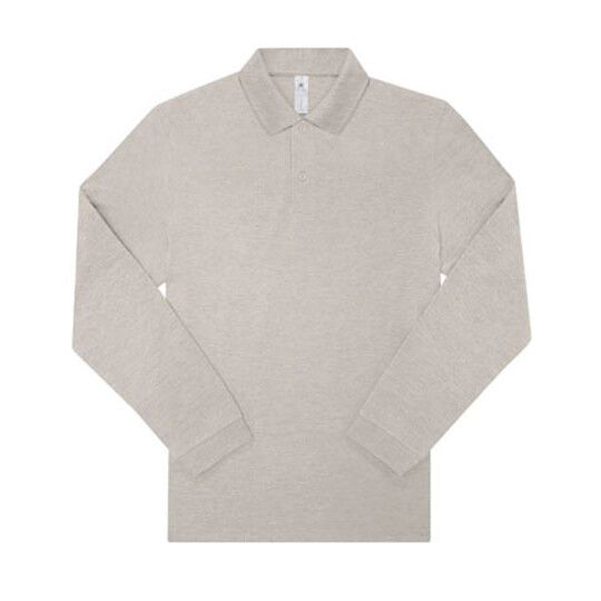 My Polo 210 Long Sleeve - heather grey fog - XL-886
