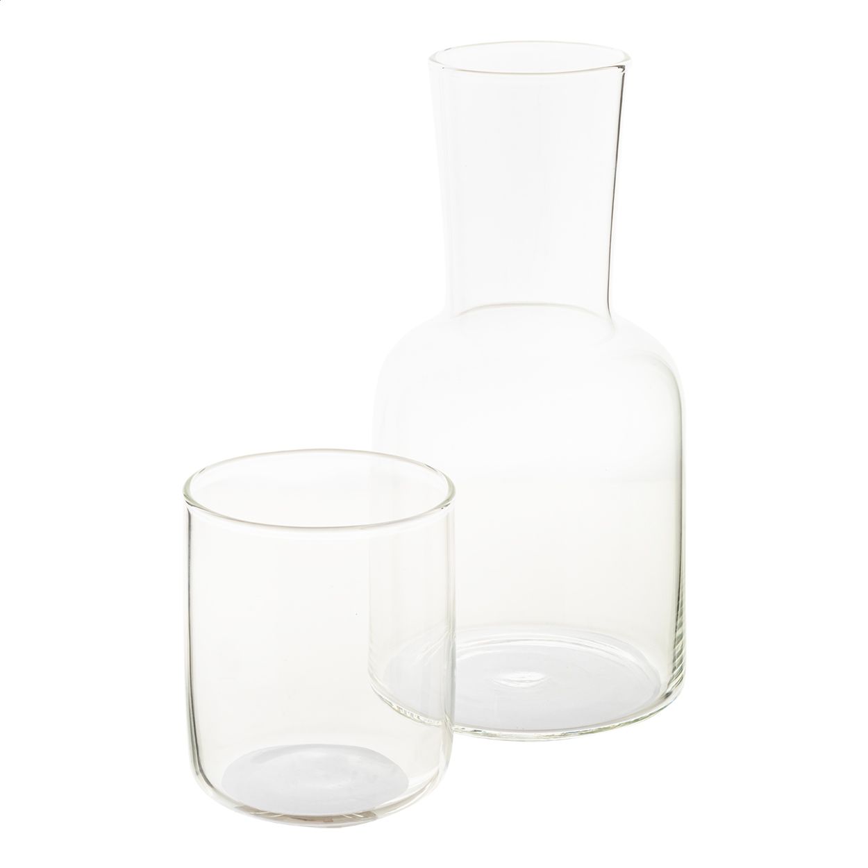 Palmer Getränkeset Karaffe und Glas - transparent-567