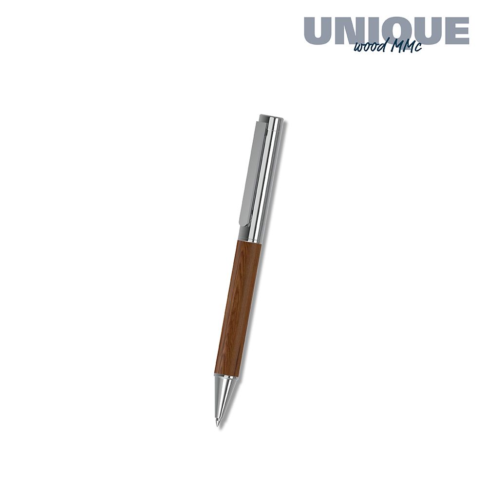 Drehkugelschreiber Unique wood MMc - Nussbaumholz-294