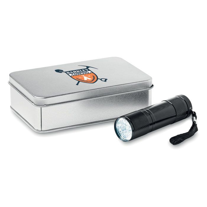 LED Taschenlampe LED PLUS - schwarz-218